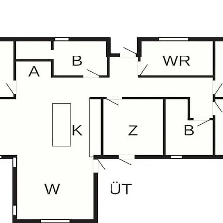 10 Person In Glesborg-by Traum Prázdninový dům